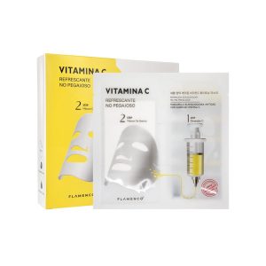 Imagen: mascarilla de vitamina C, marca Flamenco.